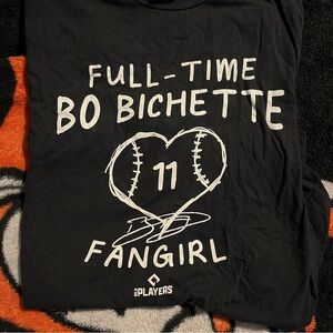 Black Full-Time Bo Bichette Fangirl Toronto Blue Jays Shirt